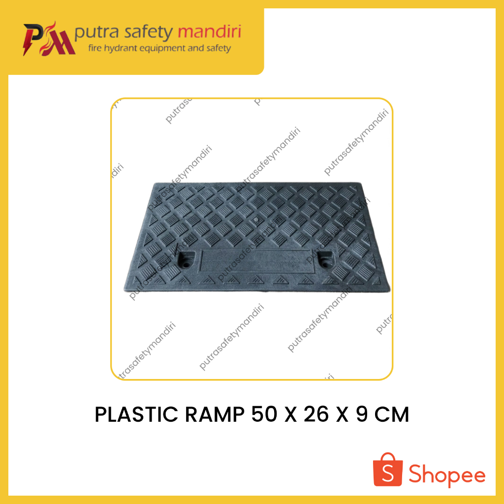 Jual RAMP PVC CURB UKURAN 50X26X9 CM TANJAKAN ANTI SLIP MOBIL MOTOR ...