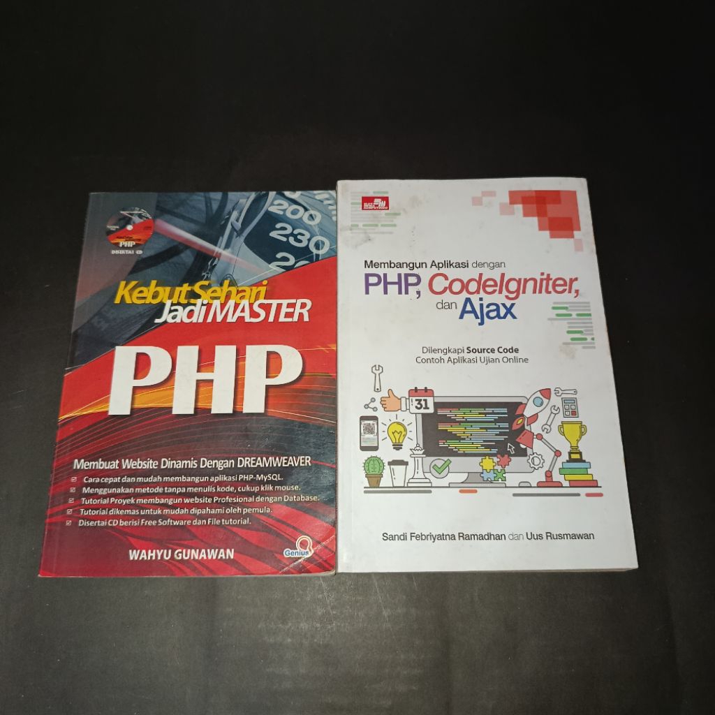 Jual [PAKET HEMAT 2 BUKU]: Kebut Sehari Jadi Master PHP & Membangun ...