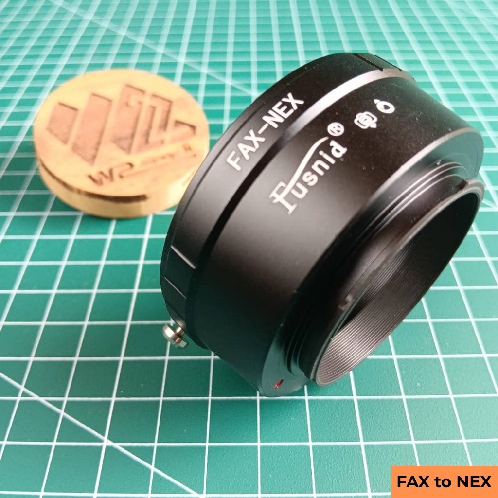 Jual Fusnid Adapter Lens FAX to Sony NEX E Mount Mirrorless Camera ...