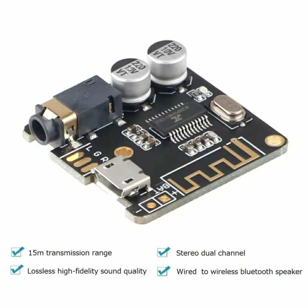 Jual MODUL AUDIO BLUETOOTH 5.0 STEREO VHM-314 5V | Shopee Indonesia