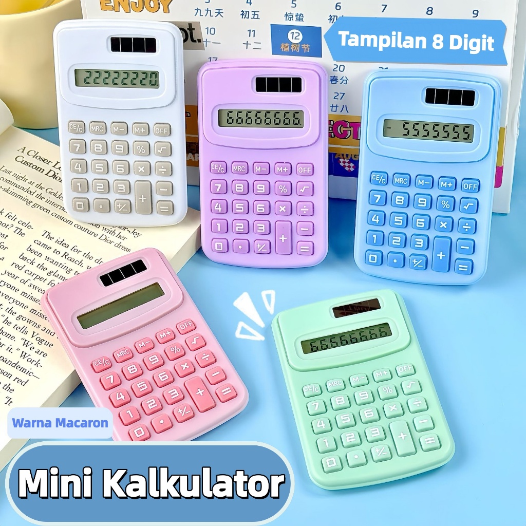 Jual Mini Kalkulator 8 Digit Termurah KK-900A Koda – Praktis & Portabel ...