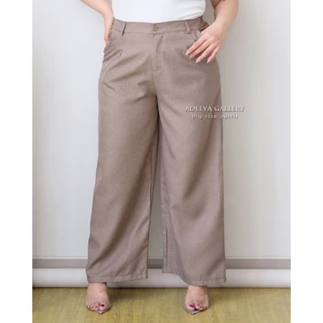 ADEEVA Kikan Loose Pants Kulot Jumbo Celana Formal Wanita Jumbo