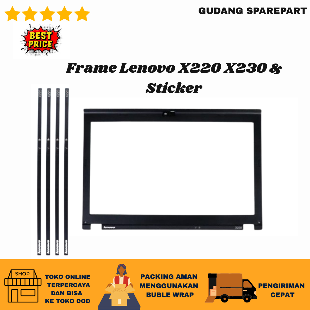 Jual Housing B Frame Laptop Lenovo Thinkpad X230 X220 Bergaransi ...