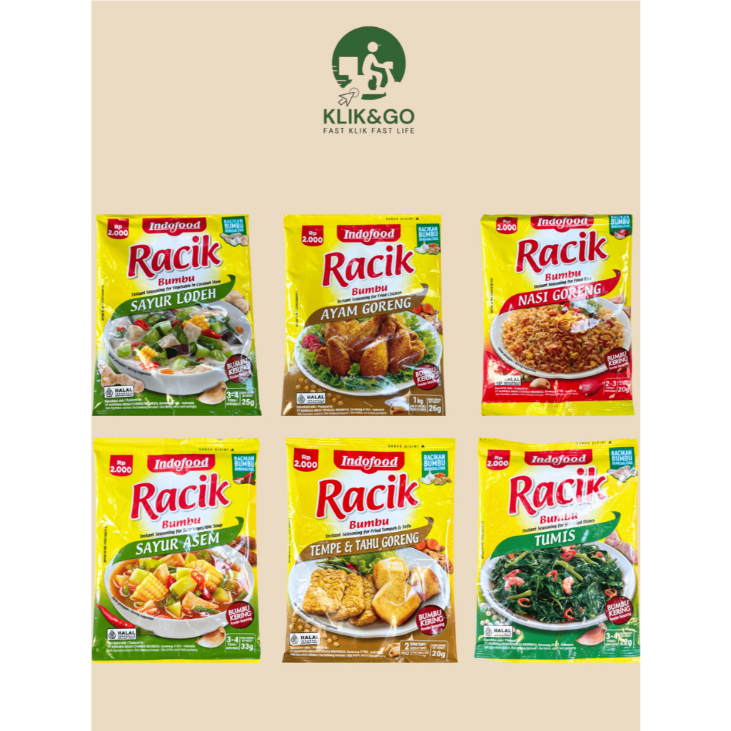 Jual Bumbu Racik Instan Bumbu Masak Sachet Bumbu Bubuk Racik Indofood ...