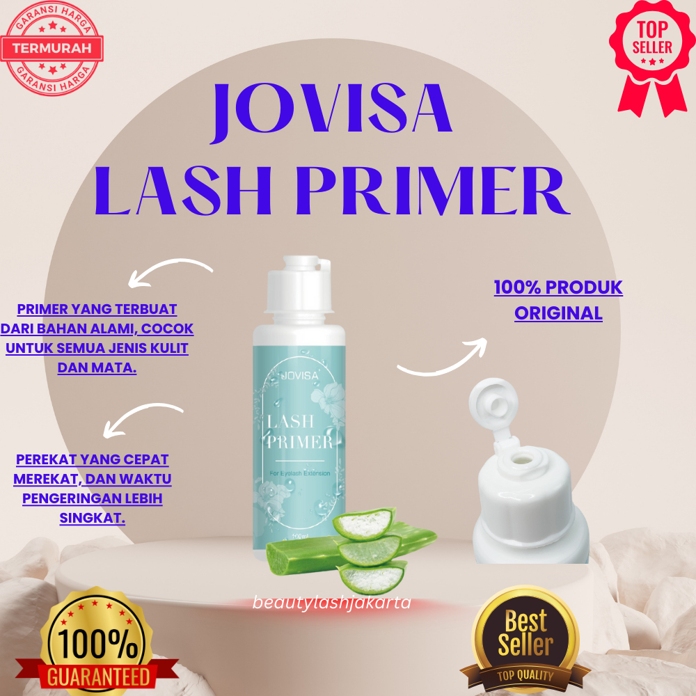 Jual JOVISA PRIMER LASH PRIMER EYELASH EXTENSION PRIMER BULUMATA ...