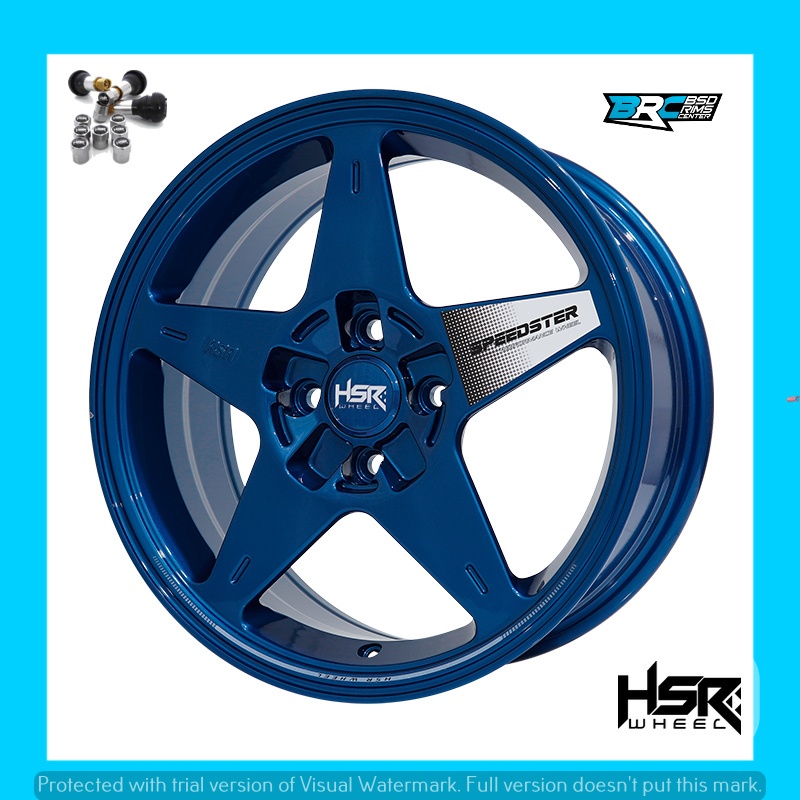 Jual PROMO Velg Mobil HSR Speedster R16 untuk Honda City, Vios, Yaris ...