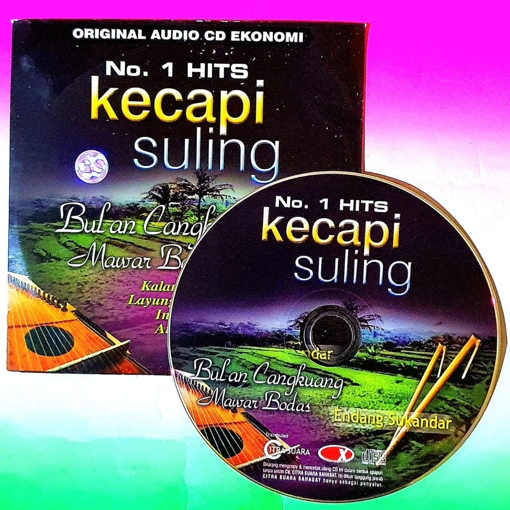 Jual KASET CD MUSIK LAGU KECAPI SULING POP SUNDA-LAGU INSTRUMENTAL ...