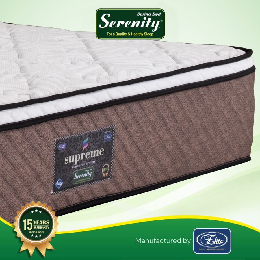 Jual Serenity Supreme Springbed | kasur Pocket Spring bed Elite ...