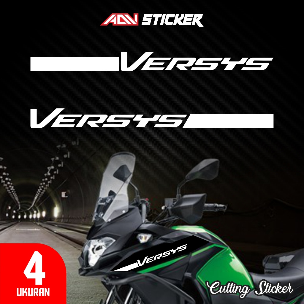Jual Sticker Cutting Logo KAWASAKI VERSYS | Cutting Sticker Motor ...