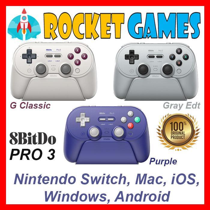 Jual 8BitDo Pro 3 Bluetooth Controller for Switch/Switch 2 – TMR ...