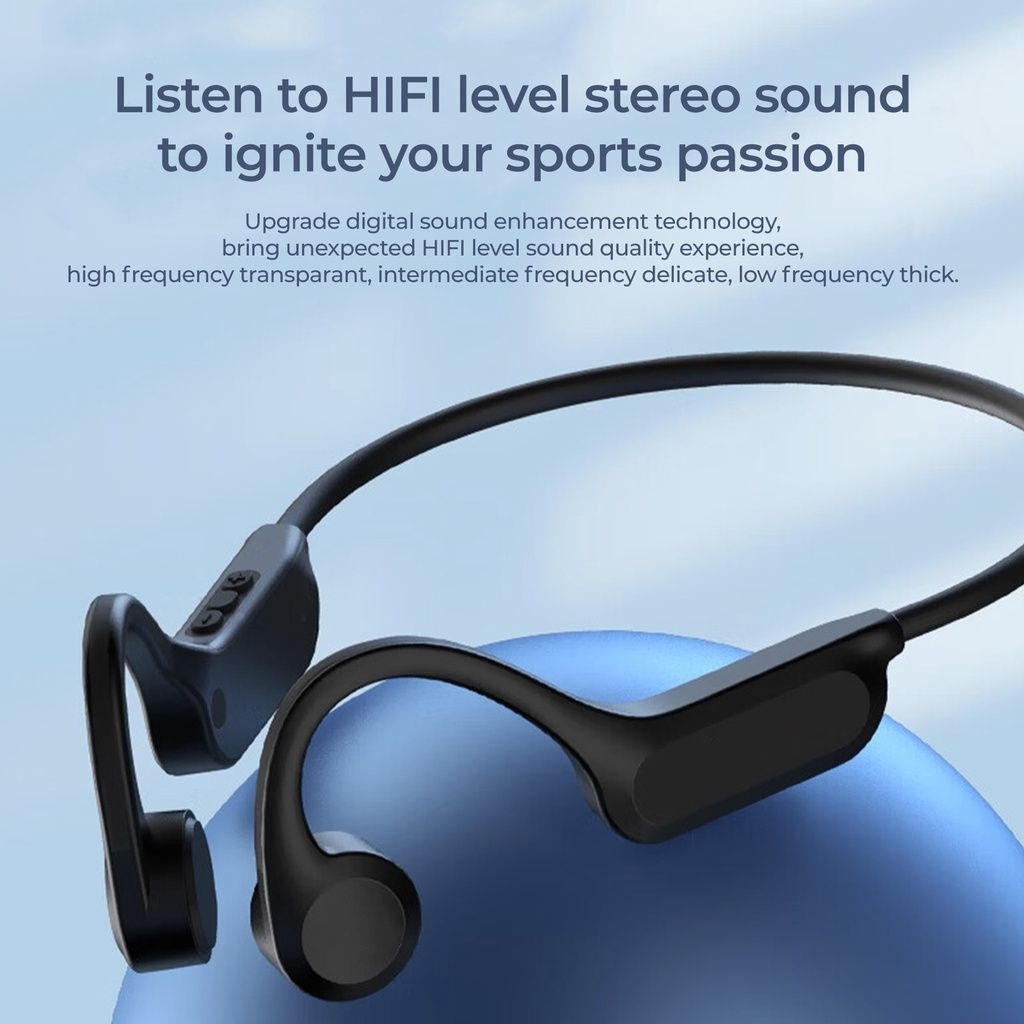 Jual KiiP DTS10 True Wireless Bone Counduction Earphone OWS Bluetooth ...