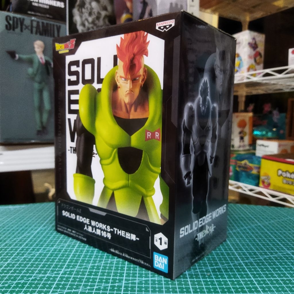 Jual BANPRESTO Dragon Ball Z Android 16 Solid Edge Works Figure ...
