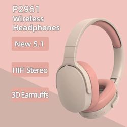 B2961 Headset Bluetooth Wireless Headphone Gaming Musik Bass Stereo HiFi Surround Sound Mic