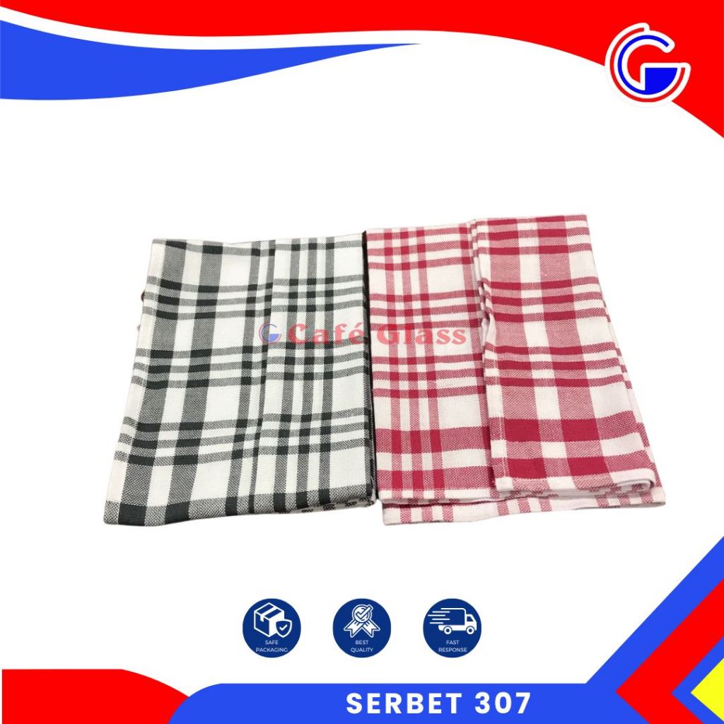 Lap Dapur Kotak I Serbet Serbaguna I Serbet Kotak Murah I Serbet 307