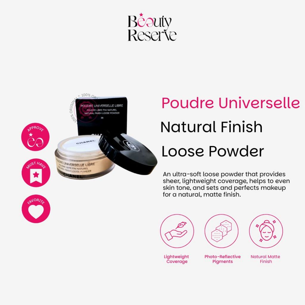 Jual BEAUTY RESERVE - CHANEL POUDRE UNIVERSELLE LIBRE LOOSE POWDER. (30 ...