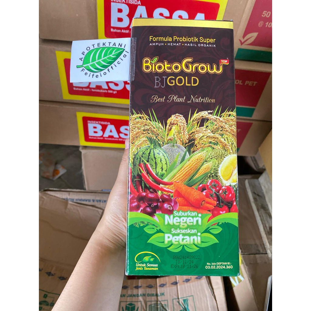 Jual 100%ORI BIOTOGROW GOLD 1Liter ORGANIK / BIOTOGROWGOLD 1Liter PUPUK ...