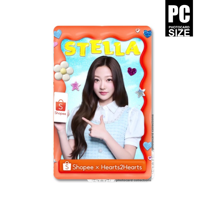 Jual Photocard Hearts2hearts x Shopee Special Edition H2H 2025
