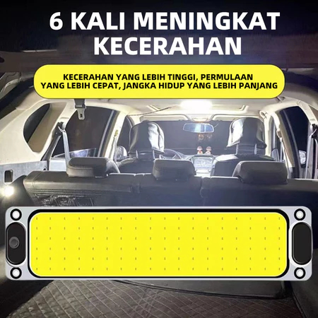 Lampu Kabin Mobil Lampu Plafon Baca Mobil Super Terang LED COB 12V 24V Lampu Mobil Truk Universal