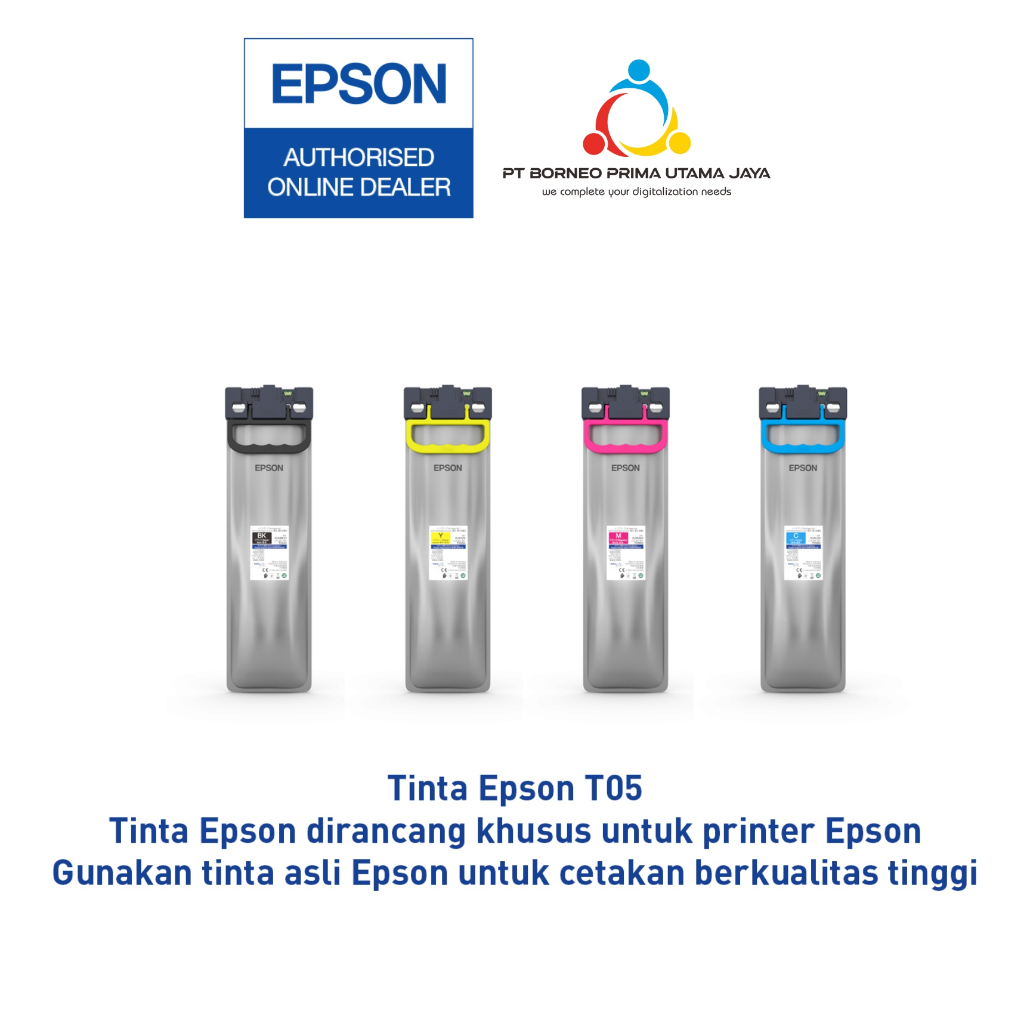 Jual Tinta Epson T05B T05 B T-05B STANDARD - Tinta Printer Epson WF ...