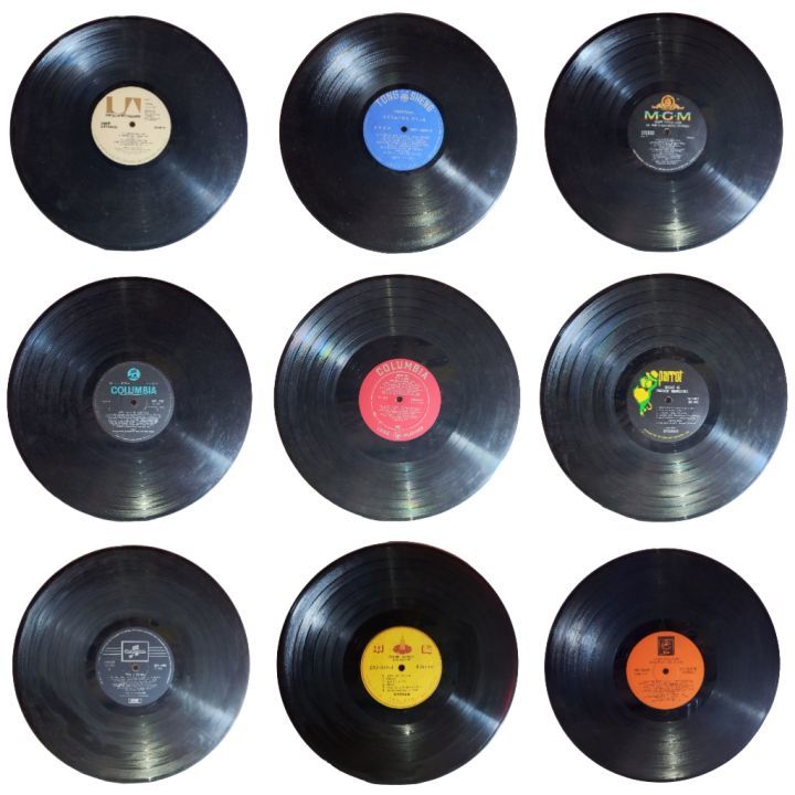 Jual Vinyl Piringan Hitam Dekorasi Interior LP Random 12