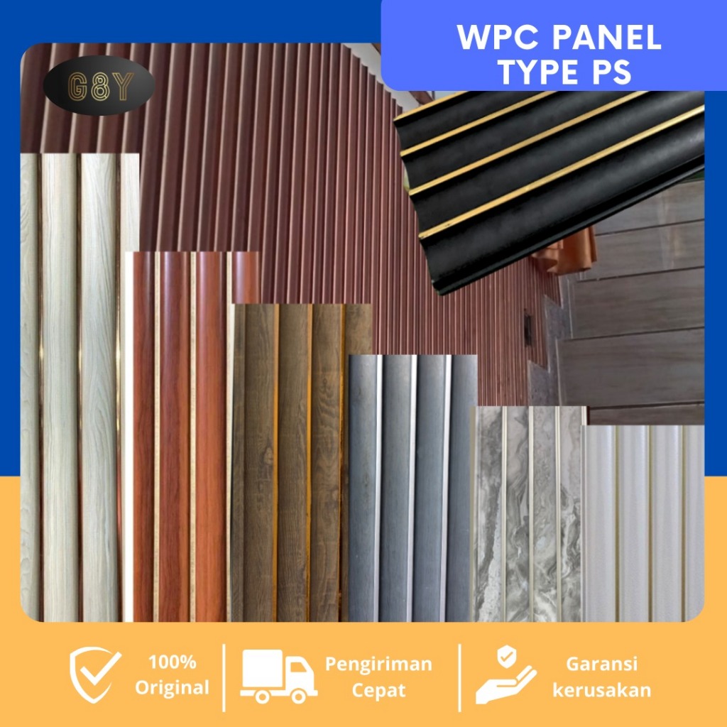 Jual WPC PANEL (PREMIUM) Panjang 3 Meter dan 1 Meter / Wpc Panel Tipe ...