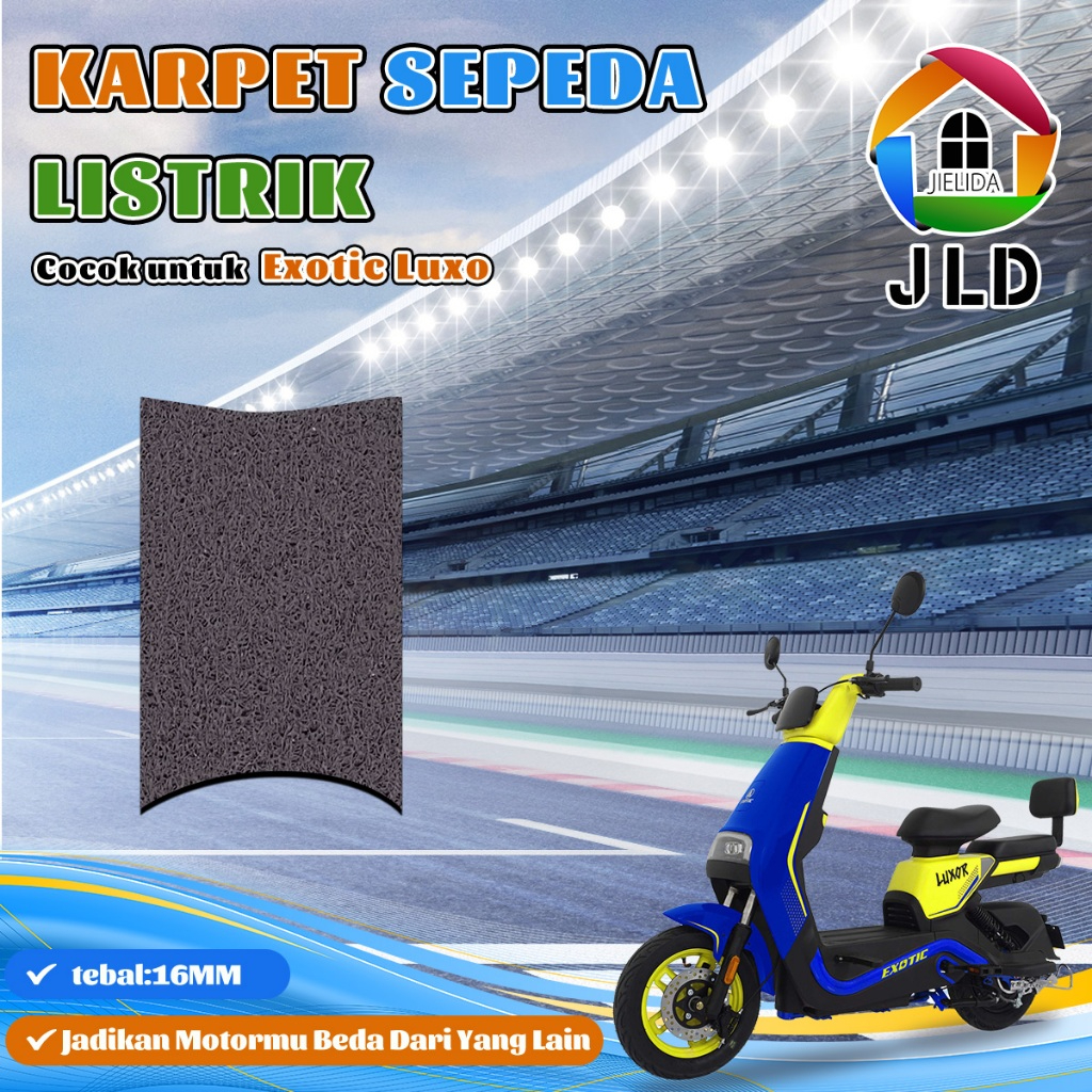 JieLiDa Karpet Khusus Sepeda Listrik Pvc Mie Bihun Custom Karpet Sepeda Listrik Exotic Luxo