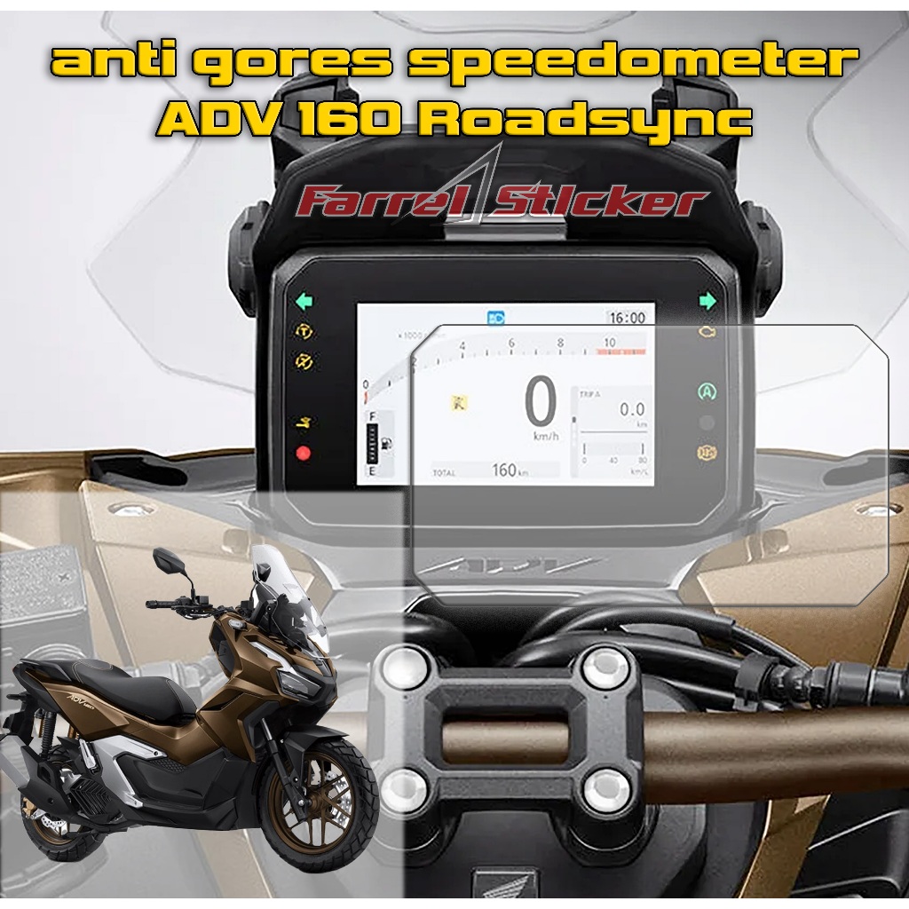 Jual Farrel Sticker Anti Gores Maxdecal speedometer Honda ADV 160 ...