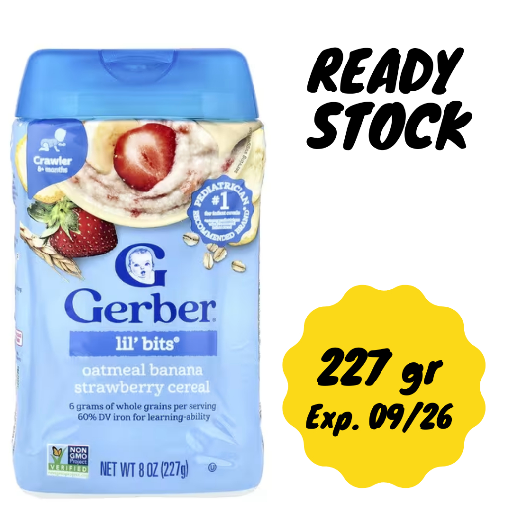 Jual ORI USA Gerber Cereal For Baby Power Blend Probiotic Oatmeal