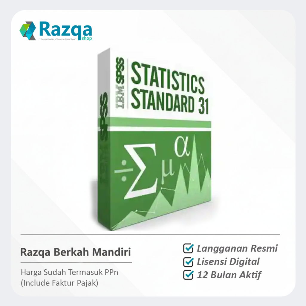 Jual IBM SPSS Statistics Grand Pack standard versi 31 Original license ...