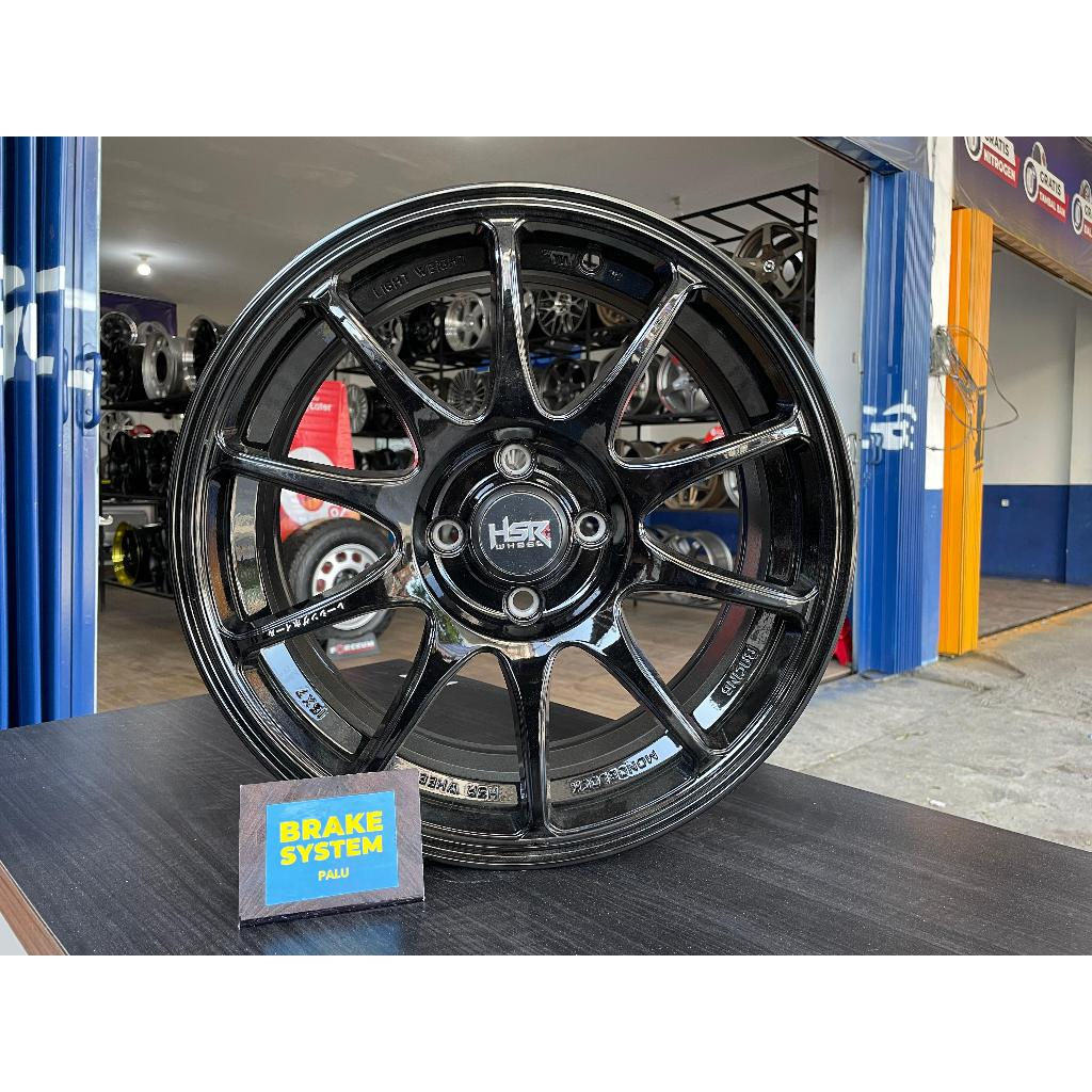 Jual VELG MOBIL HSR INDY R16 PCD 4X100 COCOK MOBIL JAZZ, YARIS, SIGRA ...