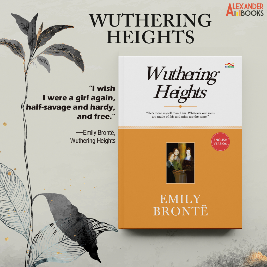Jual Buku Novel Wuthering Heights by Emily Bronte - English Version ...