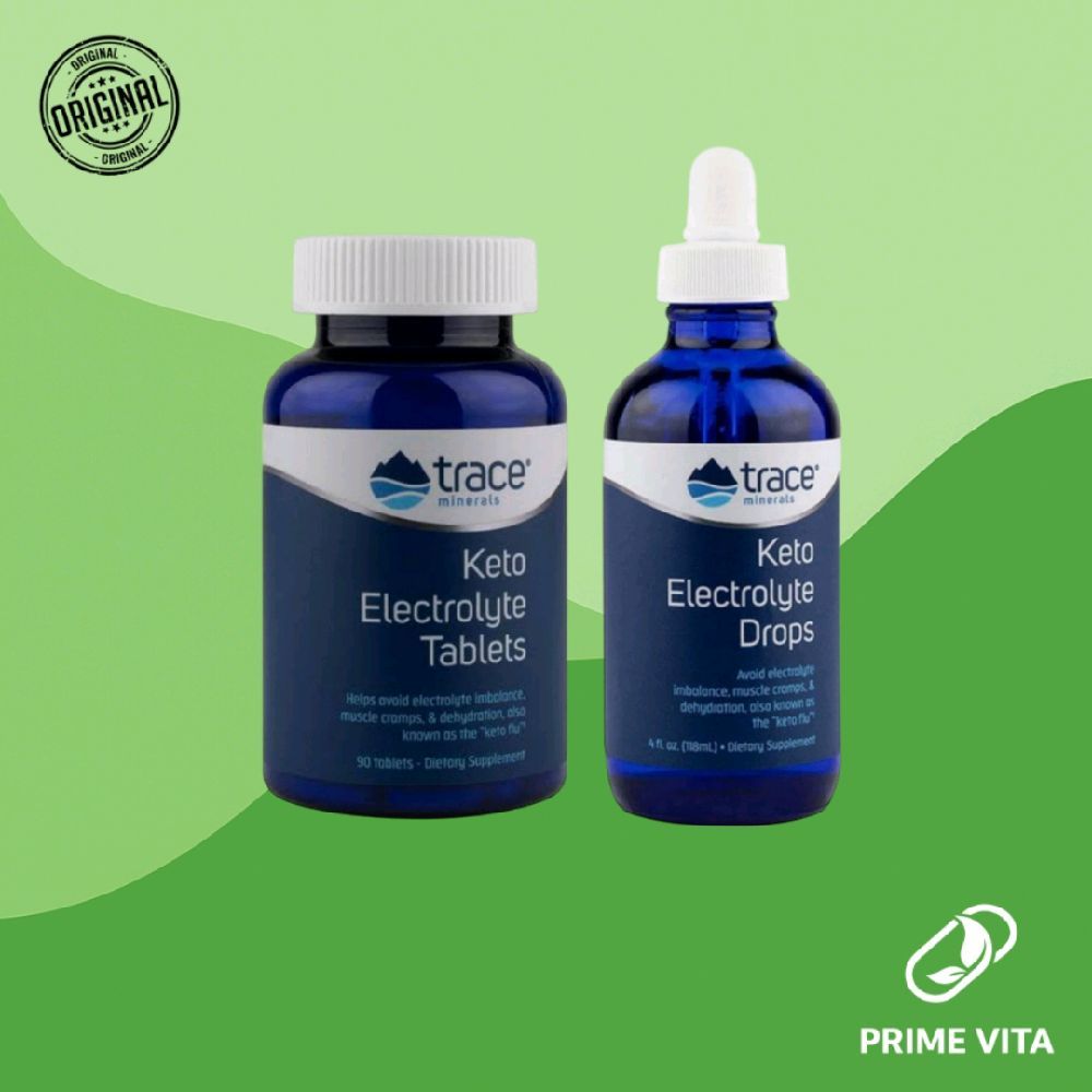 Jual Trace Mineral Keto Electrolyte Tablets / Keto Electrolyte Drops ...