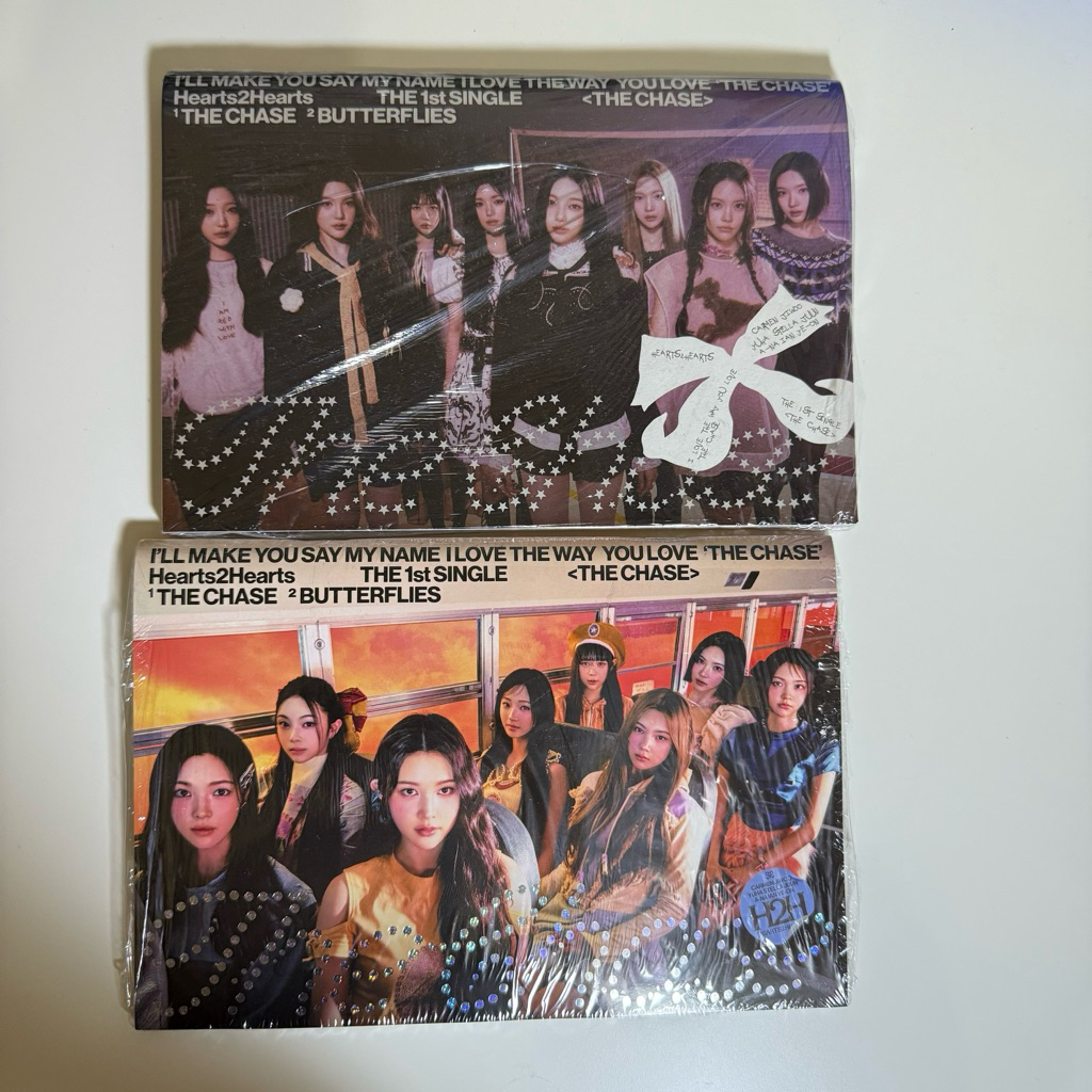 Jual Album Only Hearts2Hearts The Chase H2H (MINUS PHOTOCARD & STICKER ...