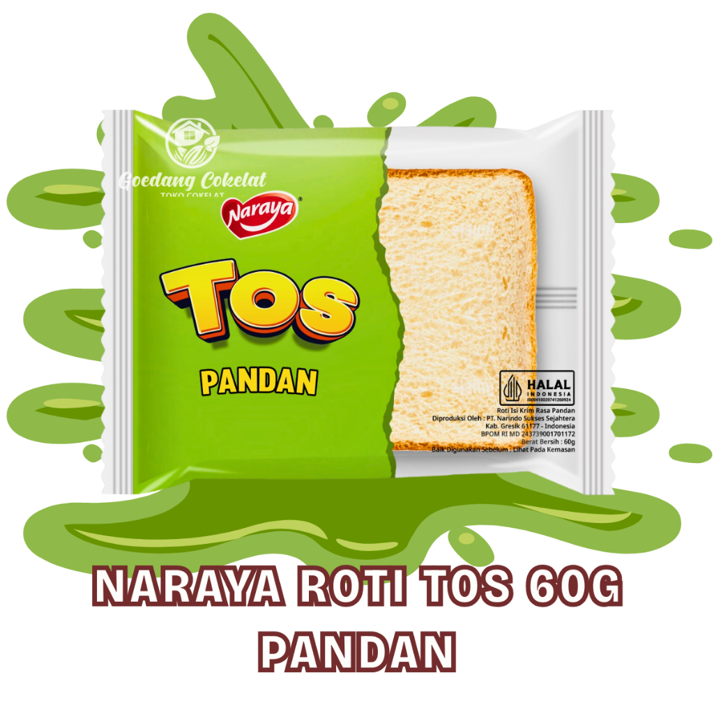 Jual YUMMY! NARAYA ROTI TOS Roti Panggang Viral Rasa Coklat, Cheese ...