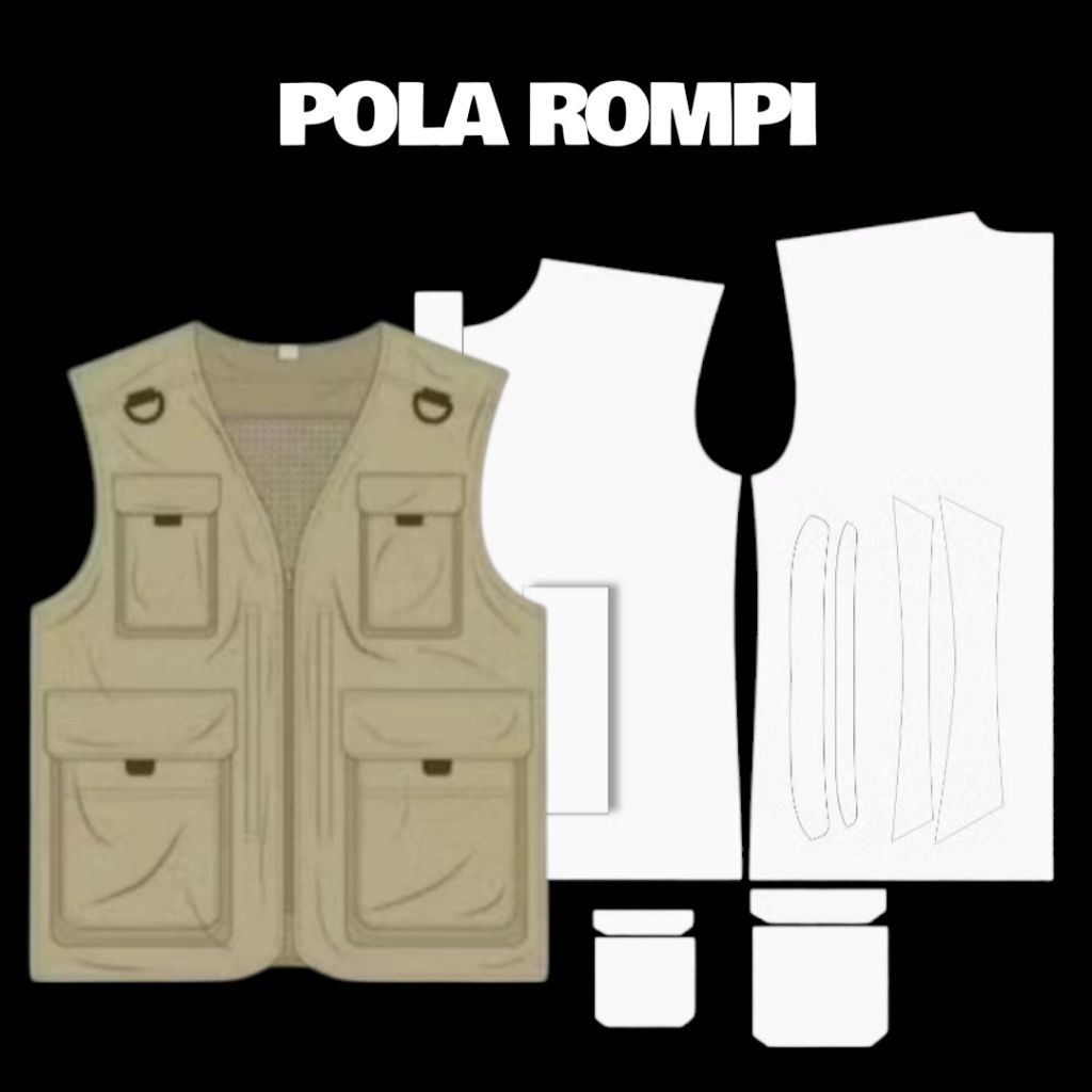 Jual POLA ROMPI | POLA INSTAN ROMPI MENGGUNAKAN KERTAS DUPLEX 150g S-M ...