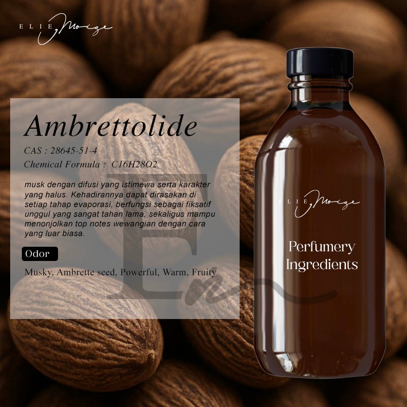 Jual Scentcology Ambrettolide - Aroma Chemical Fragrance / Perfumery ...