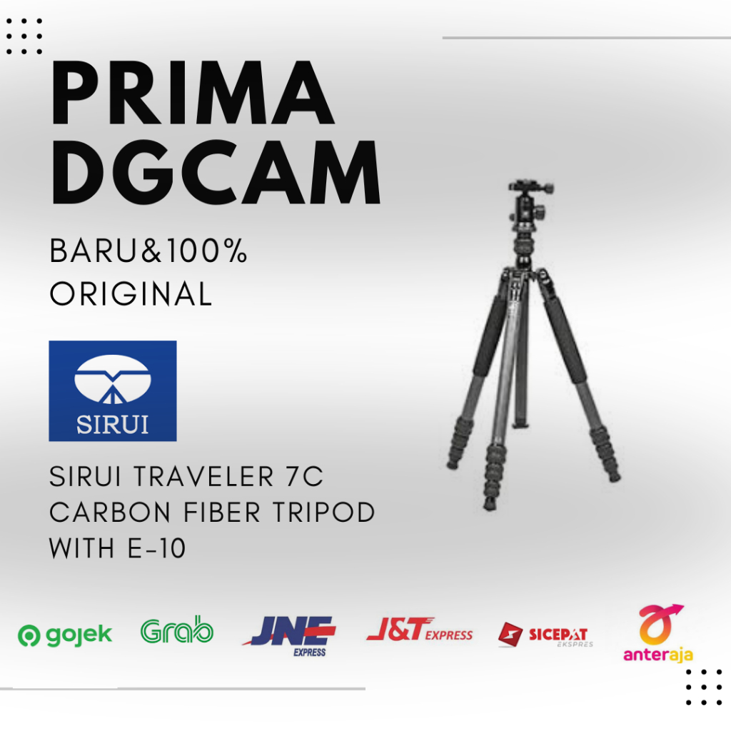 Jual SIRUI Traveler 7C Carbon Fiber Tripod | Shopee Indonesia