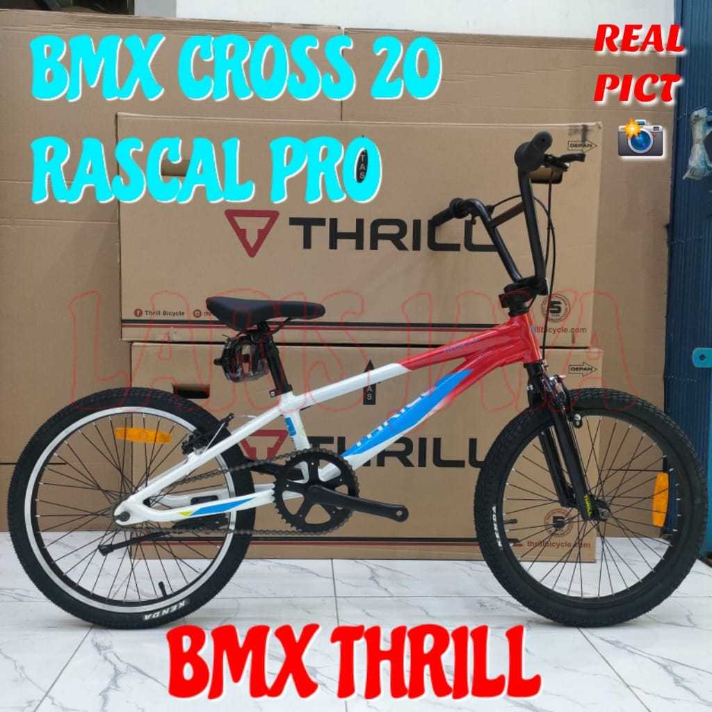 Jual Sepeda Bmx 20 Thrill Rascal PRO bahan alluminium alloy,sepeda bmx ...