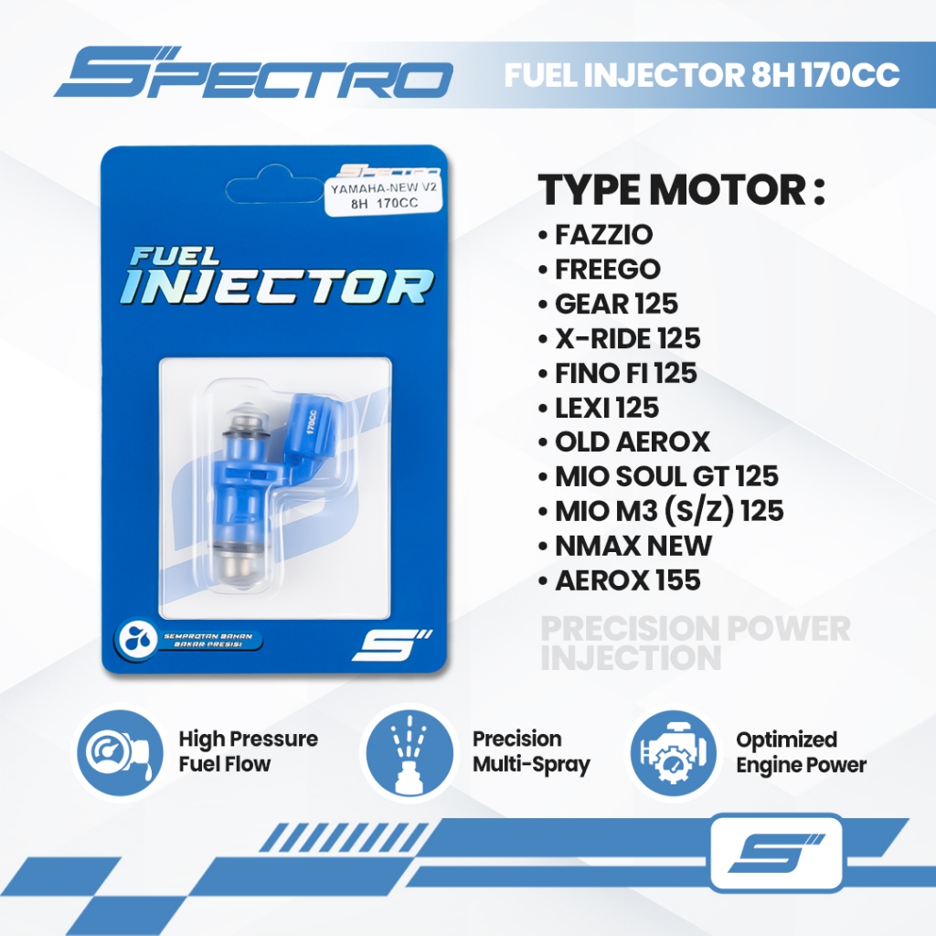 Jual Spectro Injektor Nmax New Aerox 155 Lexi Mio M3 Soul GT Xride Fino ...