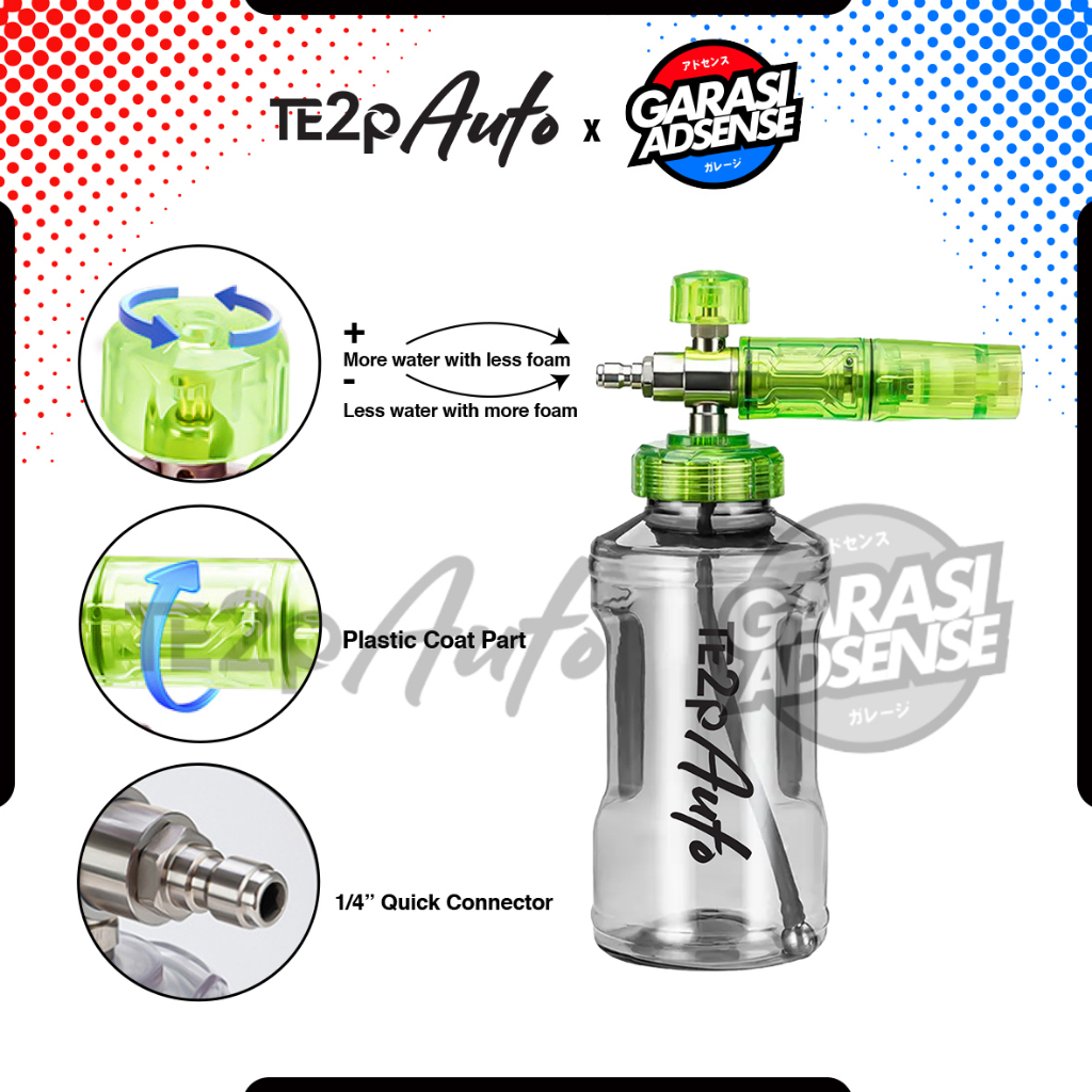 Jual Te2p Auto X GarasiAdsense Paket Gun Foamlance 3.0 Special Edition ...