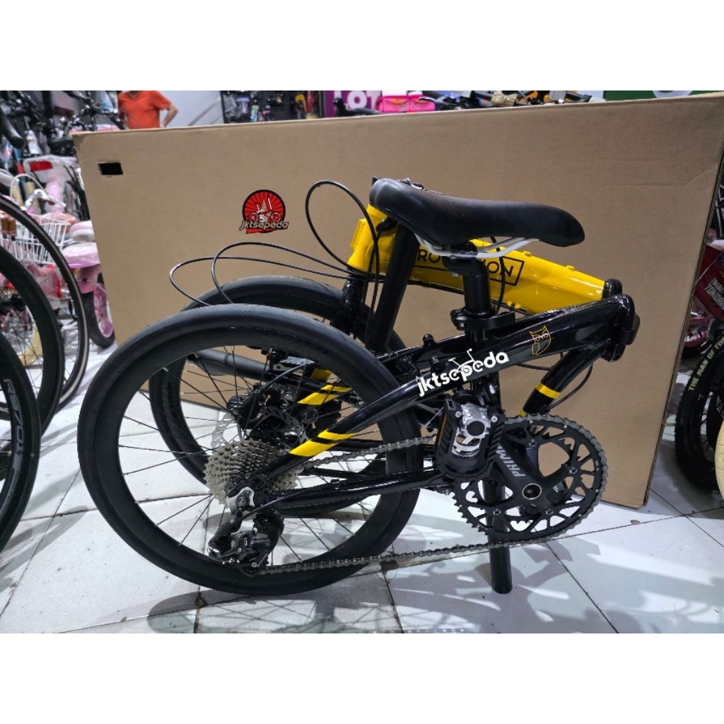 Jual Sepeda Lipat PRO ACTION OWL 20inc | Shopee Indonesia