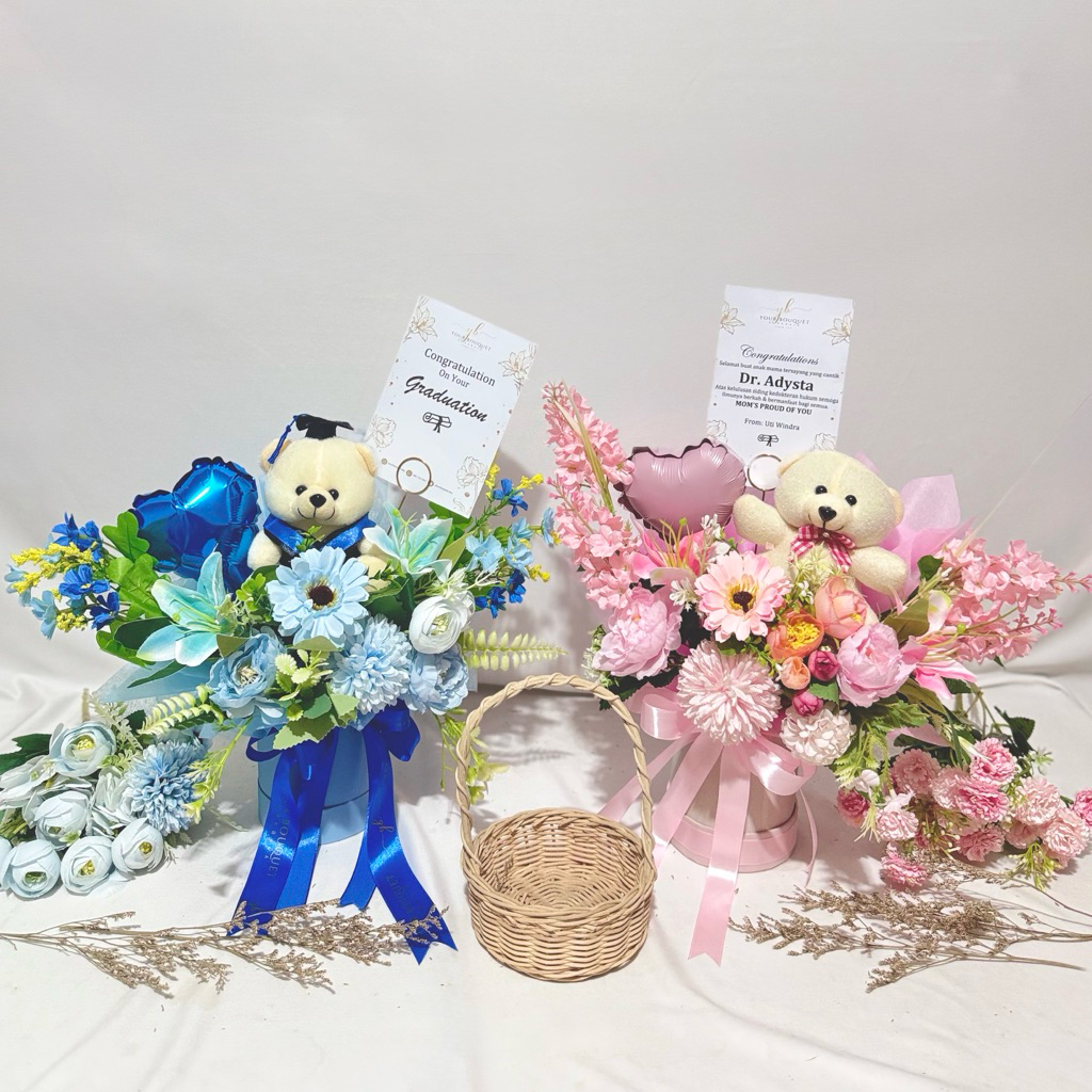 Jual [READY] BLOOM BOX KARANGAN BUNGA BUKET BUNGA GRAND OPENING ...