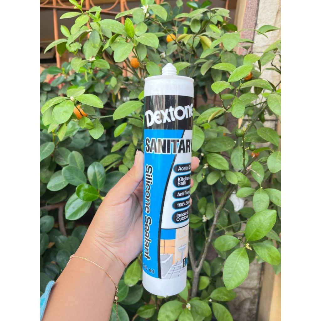 Jual Lem dextone silicone sealant sanitary, lem anti jamur dextone ...