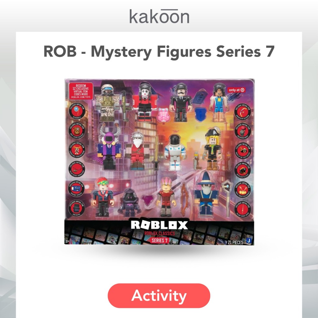 Jual KAKOON ROB - Mystery Figures (Roblox Classics Assortment) - (TGT ...