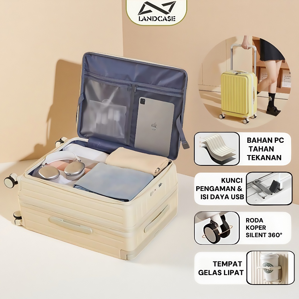 Jual Landcase Koper Bagasi Dengan Kapasitas Yang Dalam 24 Inch Koper ...
