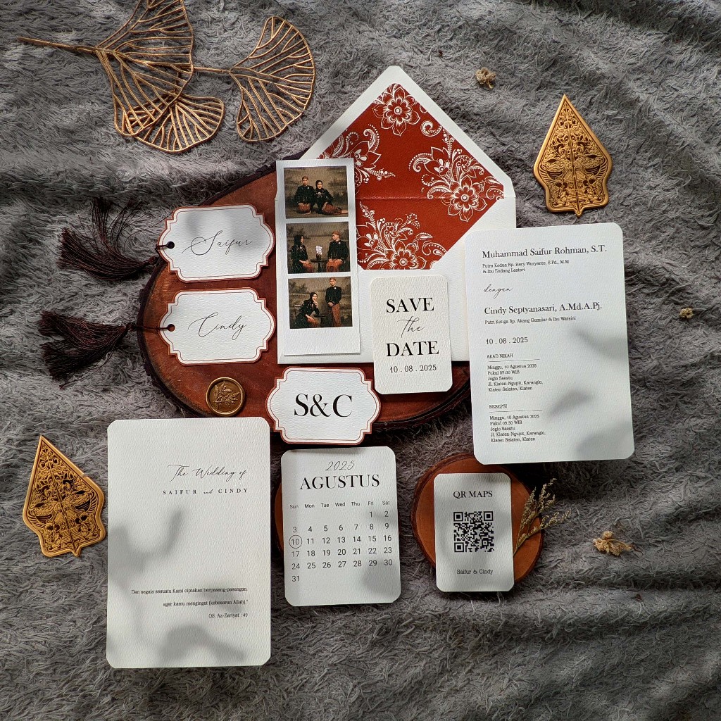 (BISA REQUEST DESIGN ) Paket Keepsake Custom undangan pernikahan engagement ultah