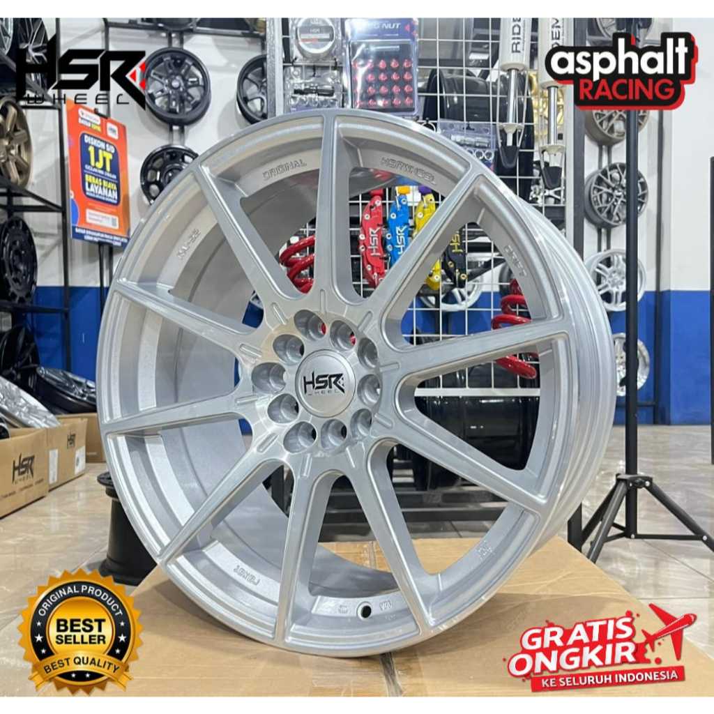 Jual Velg Mobil Racing R18 HSR RAI S2 PCD 5X100/5X114,3 Untuk Xforce ...