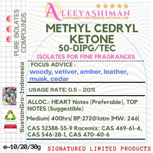 Jual AleeyashimanFF-MCK83 – Methyl Cedryl Ketone (Vertofix): Pure ...