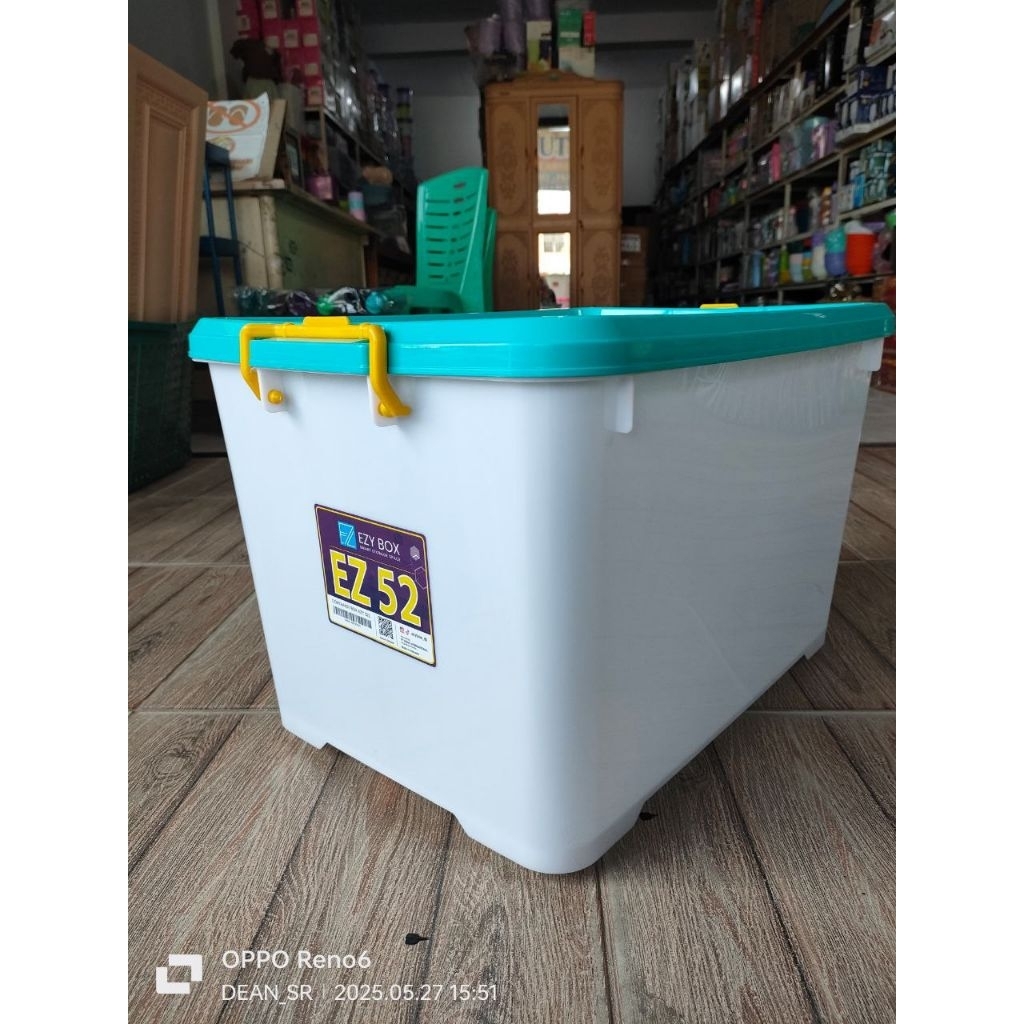 Jual Ezy Box - Container Box 52 Liter Pakai Roda / Box Serbaguna ...