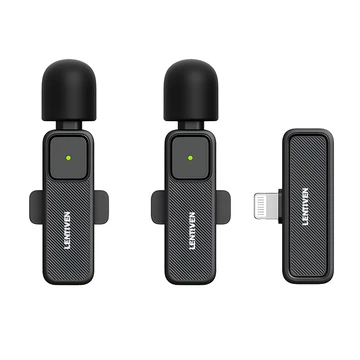 SALYS LENTIVEN Wireless Microphone Mic Wireless Clip On Microphone Mikrofon Lavalier HP Plug